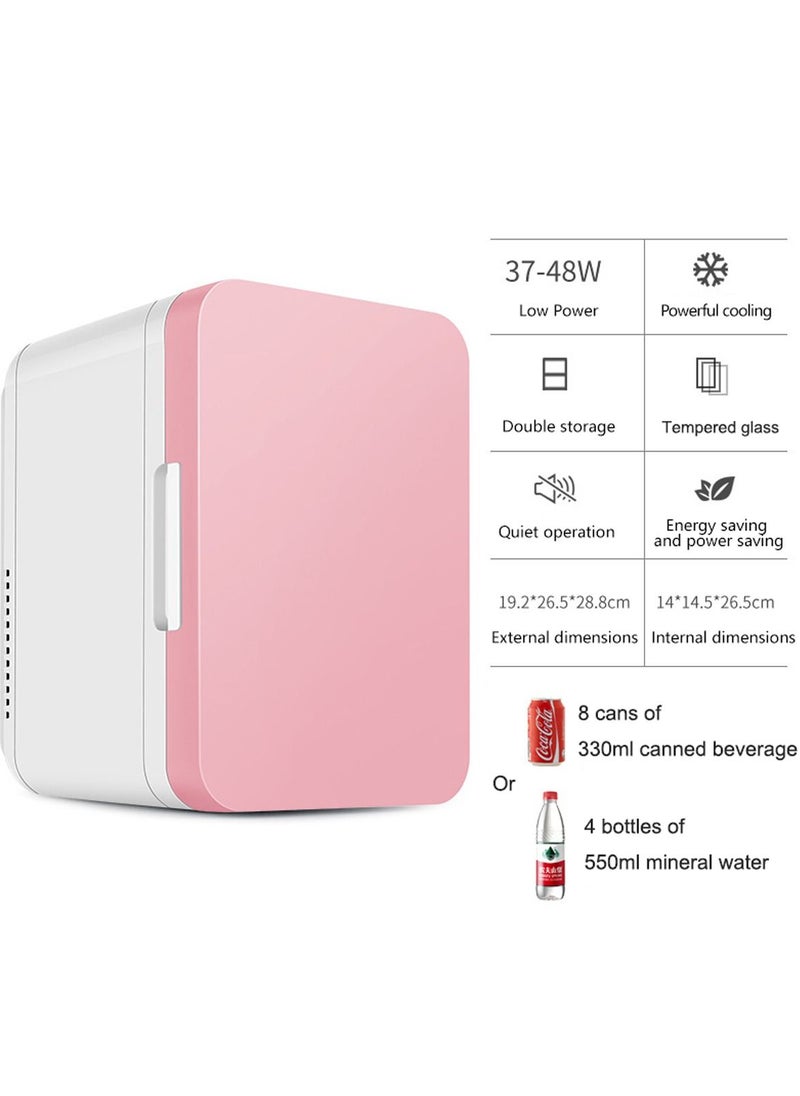 Cool Baby COOLBABY 8L Mini Fridge for Skincare Refrigerator Portable Dual-Use Car Home Fridge Beverage Refrigerators Freezer Cooler Warmer Keep Fresh for Car Home  - Image 3
