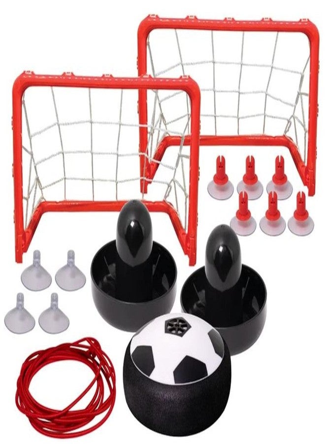 Maccabi Air Soccer Hover Ball Set, Kids Toys Cushioned Bumper Soccer Ball Table Top Action Game, Includes 2 Paddles & 2 Goal Posts - Image 3