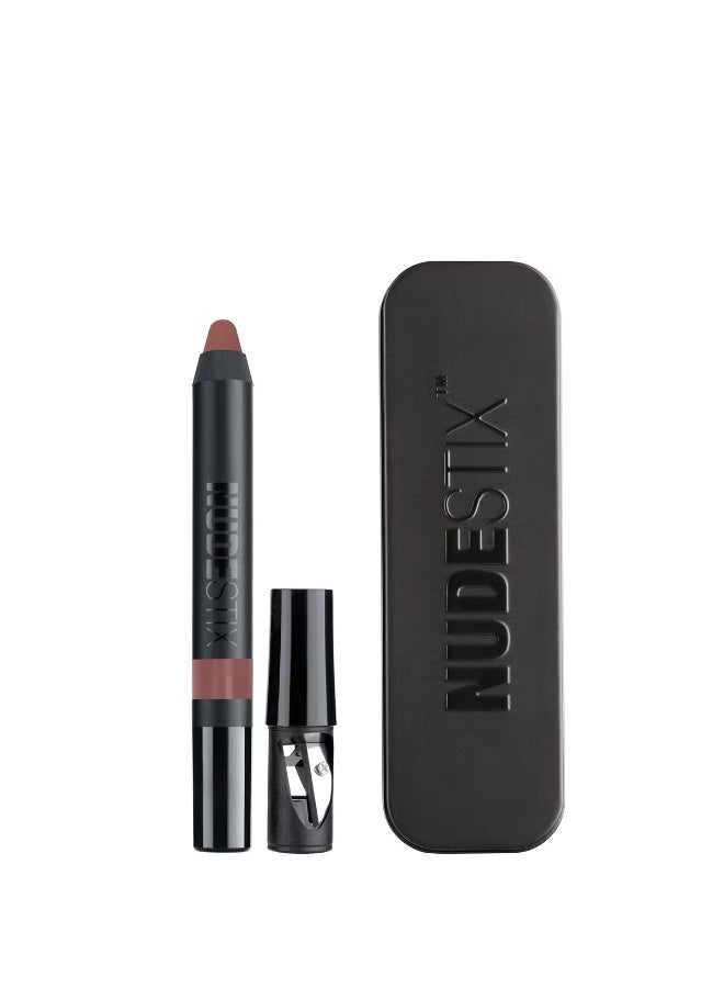 نوديستكس قلم تحديد الشفاه والخدود غير اللامع من نوديستكس، 2.8 غرام - جميل - Image 1