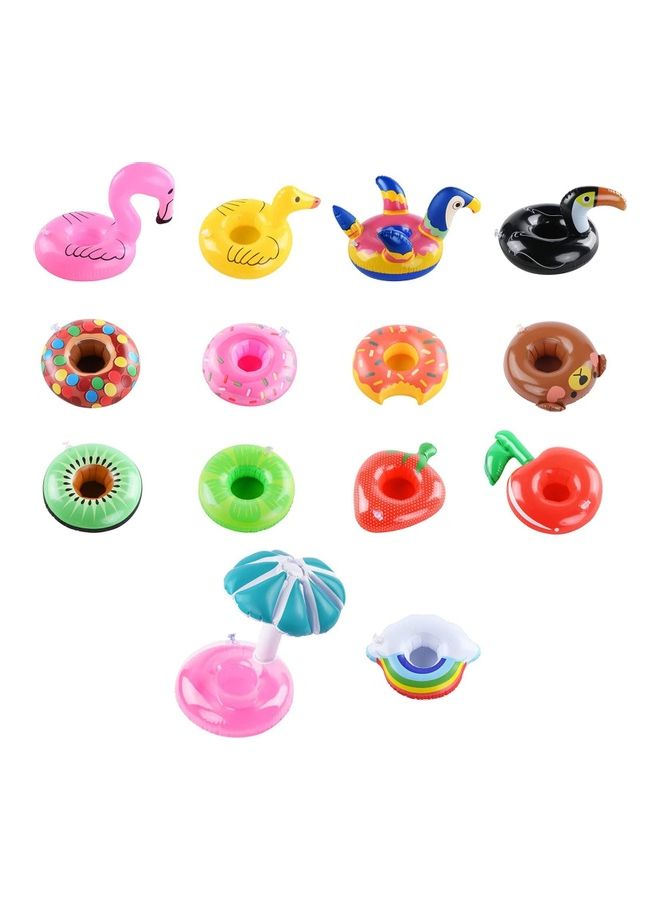NIBEMINENT 14-Piece Inflatable Drink Holder - Image 1