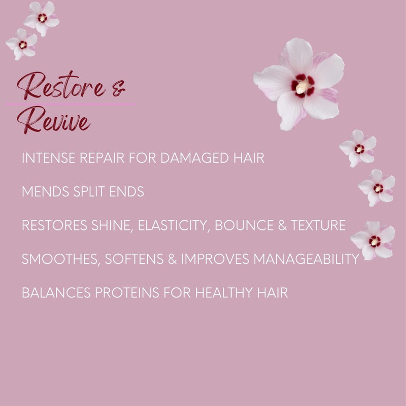 DermOrganic Hair Repair Masque - 70% Organic - Deep Conditioning Reconstructor Naturally Rebuilds Damaged Hair, 8 oz - Image 3