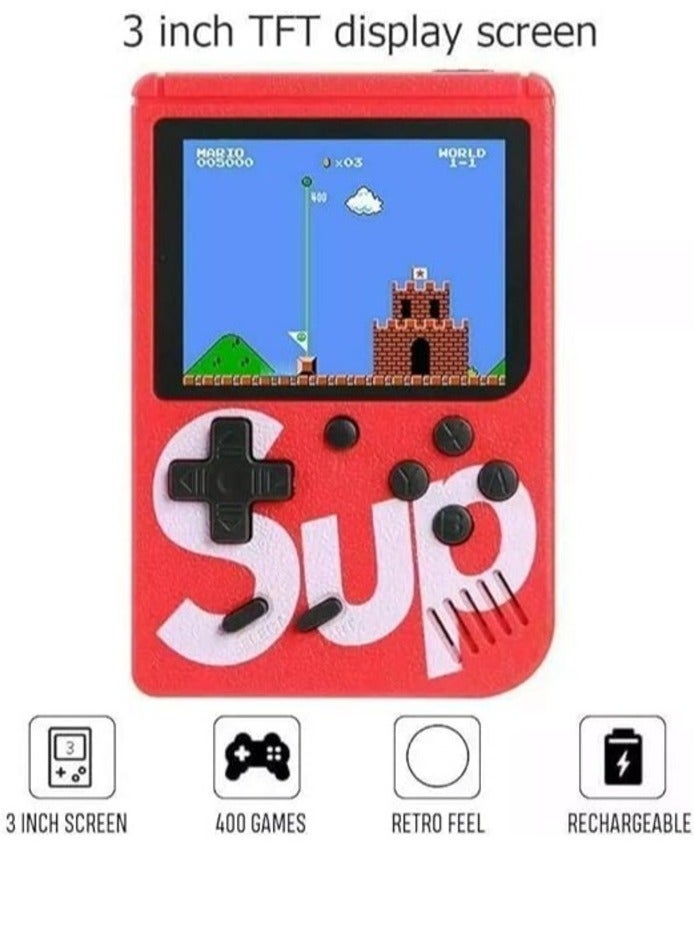 ELTRAZONE "SUP Game Box Plus – 400-in-1 Retro Handheld Console – Upgraded Mini Portable Gaming System"  - Image 1