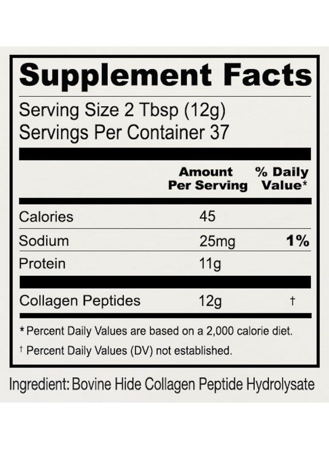 Anthony's Collagen Peptide Powder, 1 lb, Pure Hydrolyzed, Gluten Free, Keto and Paleo Friendly, Grass Fed, Unflavored, Non GMO - Image 3