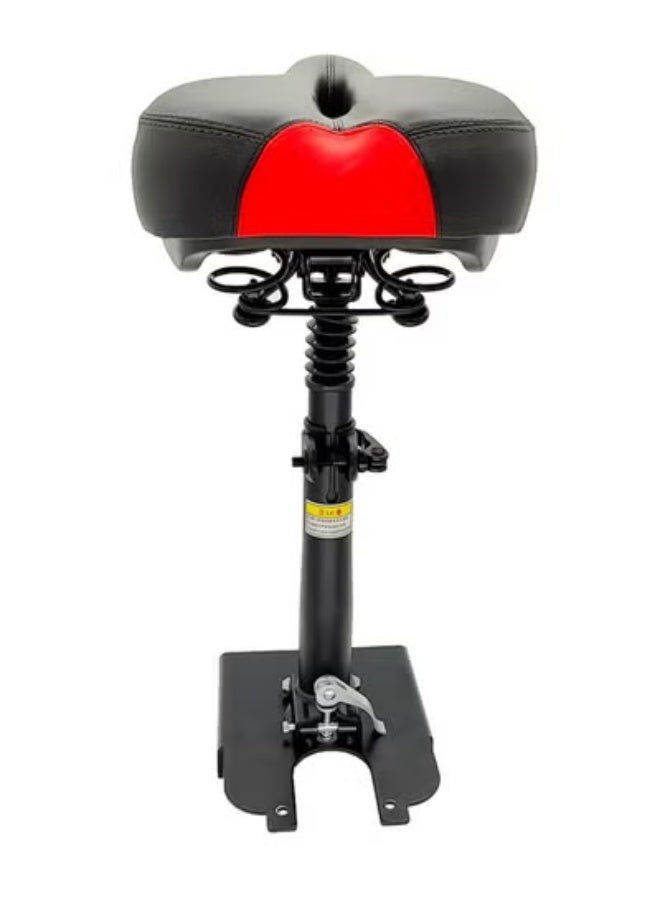 HALAMODO Adjustable Electric Scooter Seat for Adults – Fits XiaoMi 365 Wide Curved-Edge Scooters, Ergonomic PU Cushion, Sturdy Aluminum Rod, Tool-Free Installation, Height Adjustable, Durable & Comfortable - Image 2