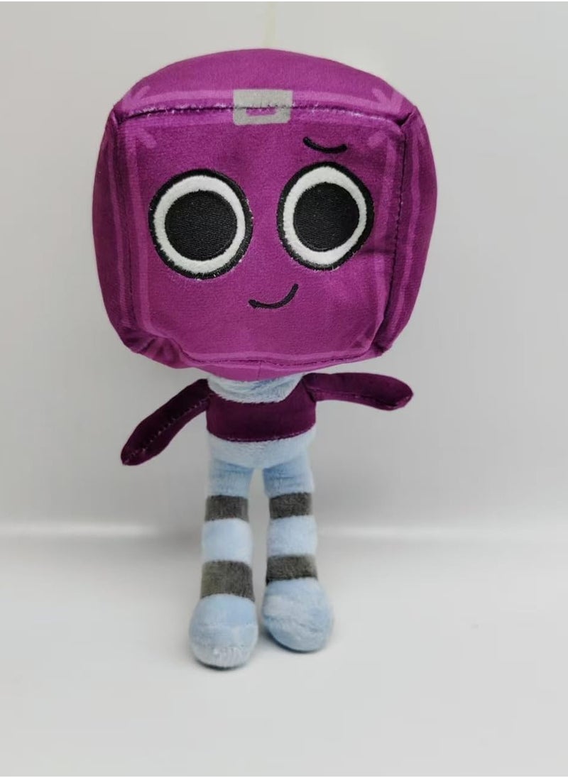 General - Dandy's World Plush,Cartoon Plush Toys,Cute Cartoon Toys Blue Purple Stuffed Animal,Soft Cartoon Plush Toy For Fans And Friends Beautifully Horror Game Plushies Doll (Boxten) - Image 1