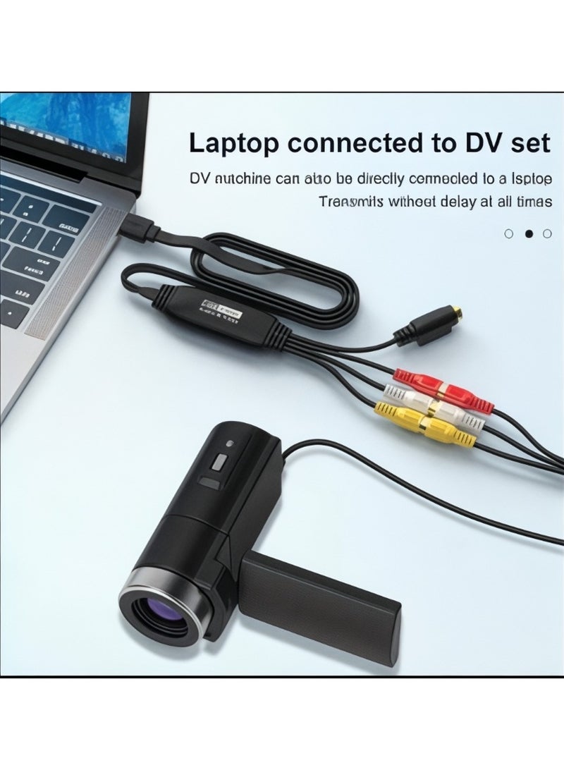 كابتشر جهاز التقاط وتحويل الفيديو الذكي من RCA إلى USB - محول ذكريات زمن الطيبين وأشرطة الـ VHS والـ DVD إلى رقمي - Image 3