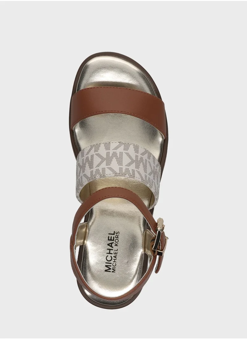 Michael Kors Youth Richie Charms Sandals