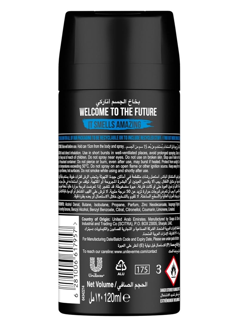 Axe ANARCHY DARK POEGRANATE & SANDALWOOD SCENT 120ml - Image 2