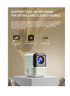 SLG Upgrade Portable Projector 400ANSI 1080P Full HD 5G&2.4G Dual WiFi BT5.0 HIFI Speaker Built-in Android OS  - Image 4