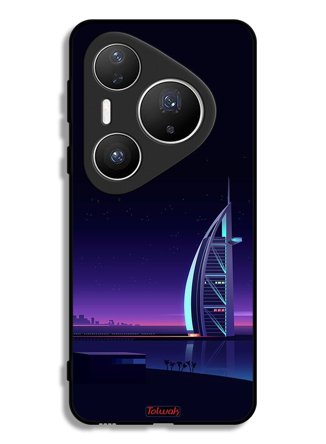 Tolwak Huawei Pura 80 Pro Protective Case Cover Burj Arab Digital Art - Image 1