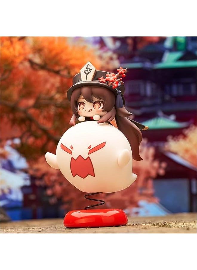 Generic - Springy Hu Tao Chibi Figure - Image 1