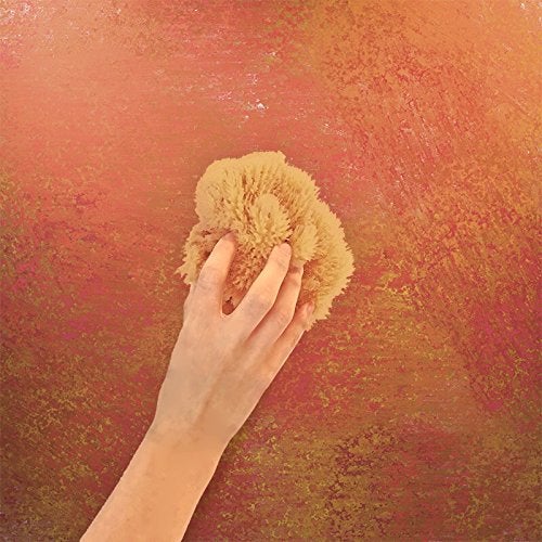 Lullingworth Natural Sea Sponges for Artists - Unbleached 5"-5.5" 2pc Value Pack: Great for Painting Decorating Texturing Sponging Marbling Effects Faux Finishes Crafts & More by Lullingworth® - Image 5