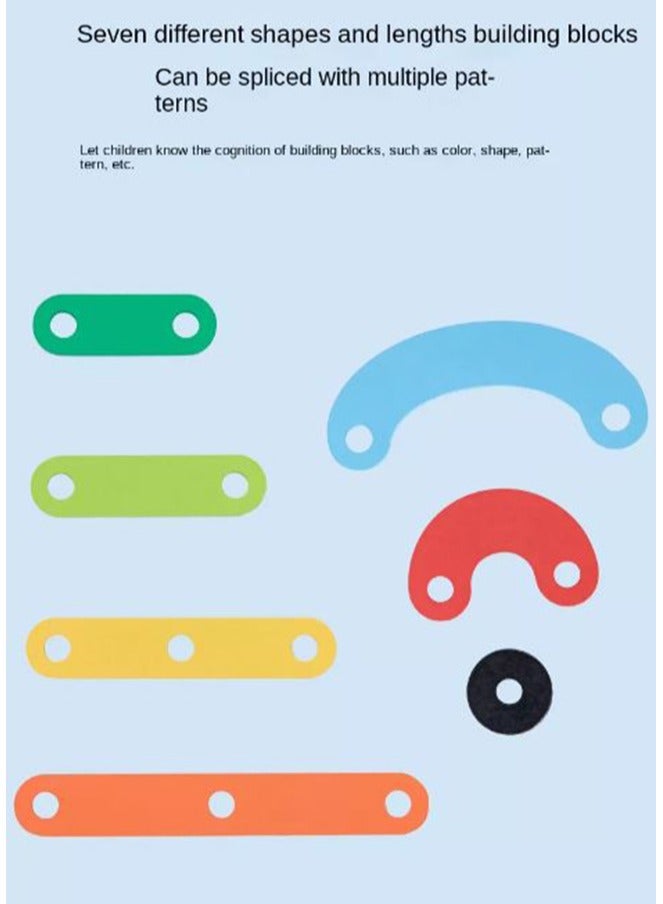 Filly لعبة بازل عمود الشكل - لعبة خشبية إبداعية للأطفال من مونتيسوري للأولاد والبنات لتعلم إدراك الحيوانات وحركة المرور - Image 5