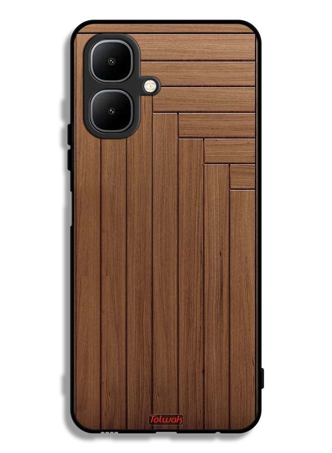 Tolwak Tecno Pop 10 Protective Case Cover Door Pattern