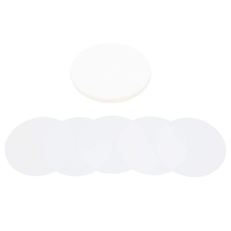 100Pcs Badge Film PVC Material Pattern Protection Wide Application Transparent Badge Protective Film37MM - Image 4