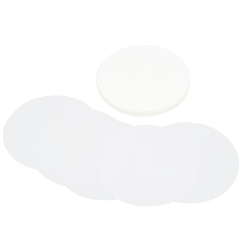 100Pcs Badge Film PVC Material Pattern Protection Wide Application Transparent Badge Protective Film37MM - Image 5
