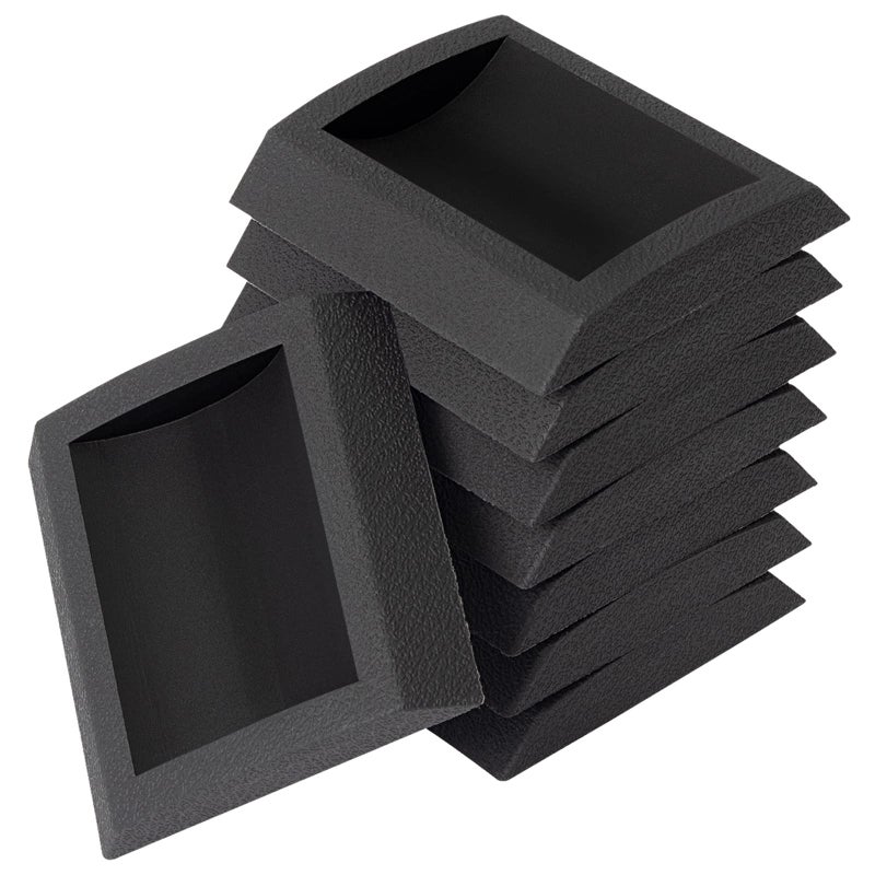 Nonley Bed Stoppers Furniture Stopper 8 Pack Wheel Stoppers Furniture Caster Cups  Premium Solid Rubber Caster Cups Furniture Cups Fits to All Floors  Wheels of Sofas Beds Chairs Prevents Scratches 