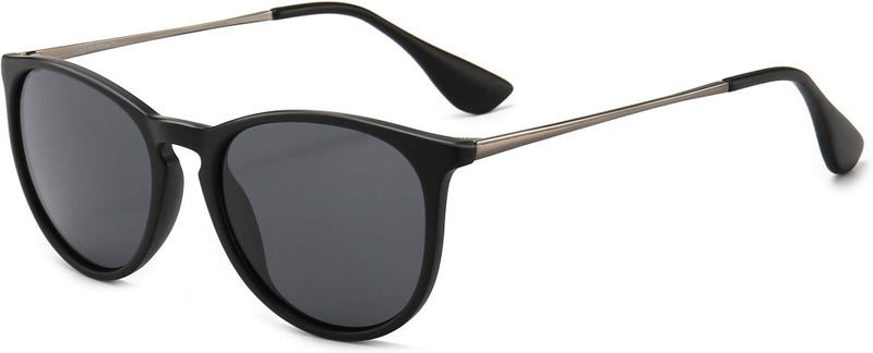 SUNGAIT Premium Vintage Round Sunglasses for Women Men Classic Retro Trendy Style - Image 1