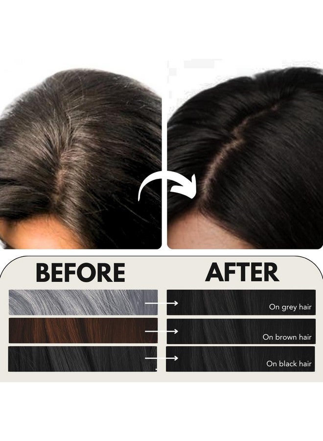 Paradyes Natural Black Timeless Hair Tint, Permanent Crème Hair Colour For Natural-Looking Results, Complete Grey Coverage, Long-Lasting Formula Free From Ppd, Ammonia, & Resorcinol, 1.0 Natural Black - Image 4