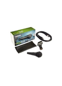 Shure Cardioid Dynamic Vocal Microphone PGA58-XLR-E Black  - Image 2