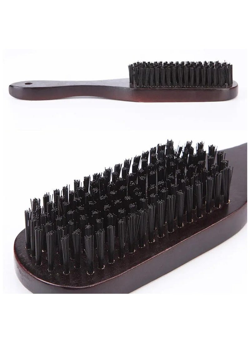 Generic - Beard Styling Hair Brush with Soft and Medium Bristles - Image 1