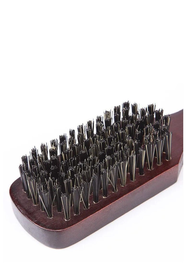 Generic - Beard Styling Hair Brush with Soft and Medium Bristles - Image 1