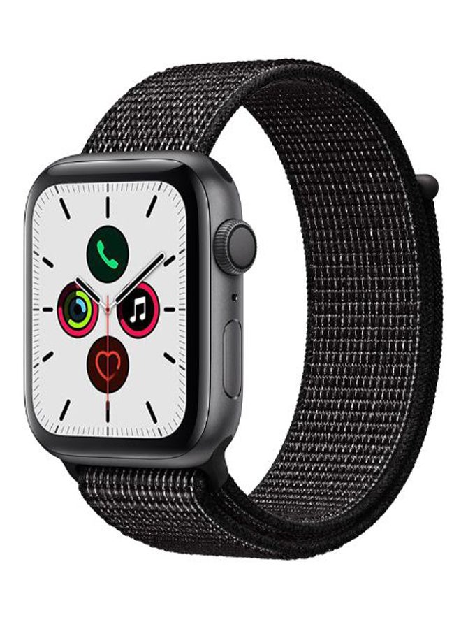 Perfii Nylon Replacement Band For Apple iWatch Series 5/4/3/2/1 Black Reflective - Image 1