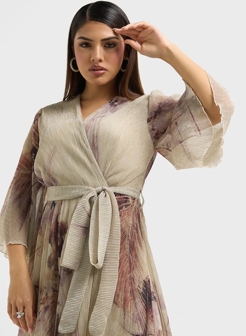 Khizana Floral Print Dress