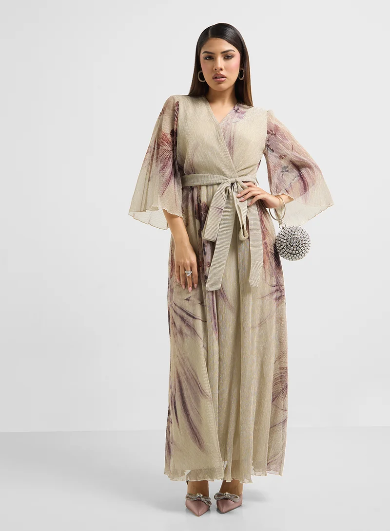 Khizana Floral Print Dress
