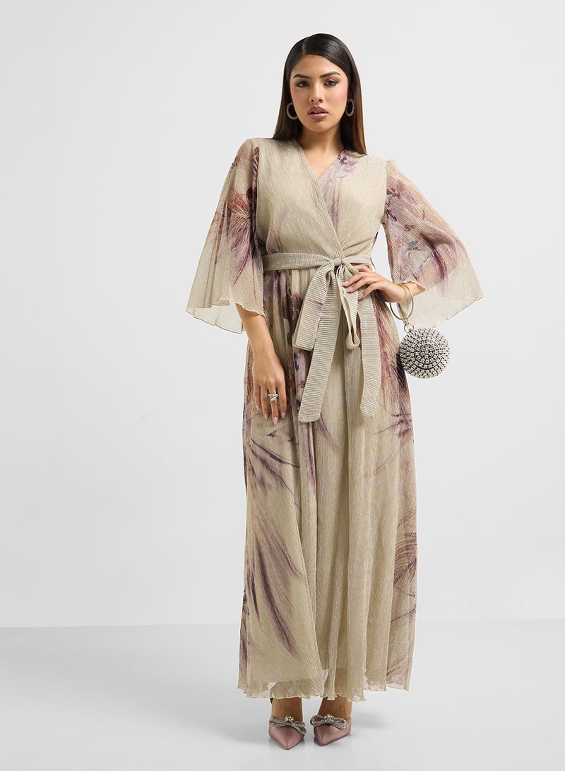 خزانة فستان بطبعة زهور - Image 4