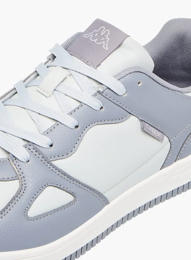 Kappa Mens Panelled Sports Shoes With Lace-Up Closure