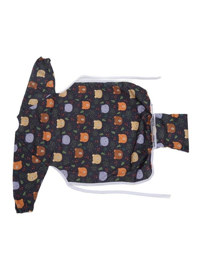 Thoraya - Coverall Baby Feeding Bib Integrated Waterproof Anti Fouling Long Sleeve Bib Easy Maintenance Full Coverage Bib for Eating SMT601 EF316 - Image 1