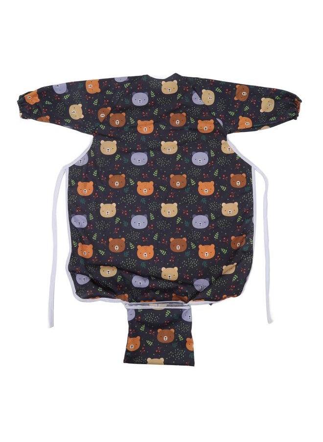 Thoraya - Coverall Baby Feeding Bib Integrated Waterproof Anti Fouling Long Sleeve Bib Easy Maintenance Full Coverage Bib for Eating SMT601 EF316 - Image 1