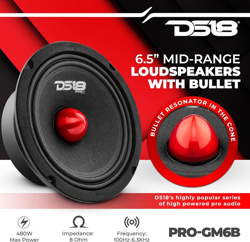 DS18 PRO-GM6B 6.5" Midrange Loudspeaker - Image 2