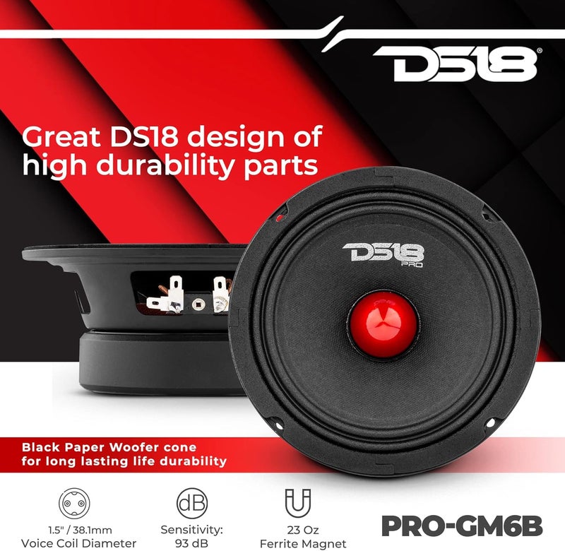 DS18 PRO-GM6B 6.5" Midrange Loudspeaker - Image 3
