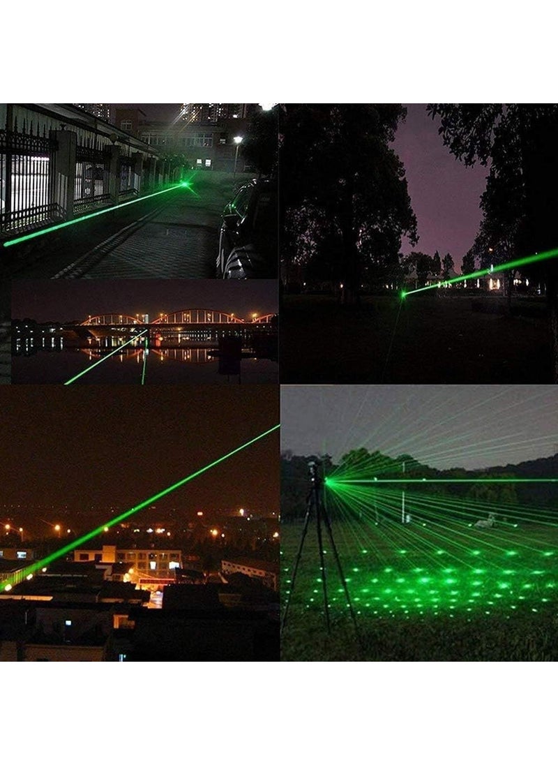 Tarez - YL-303 Green Laser Pointer 1000MW High Power Rechargeable Laser Pointer 15 Km Range Key Safe - Image 1