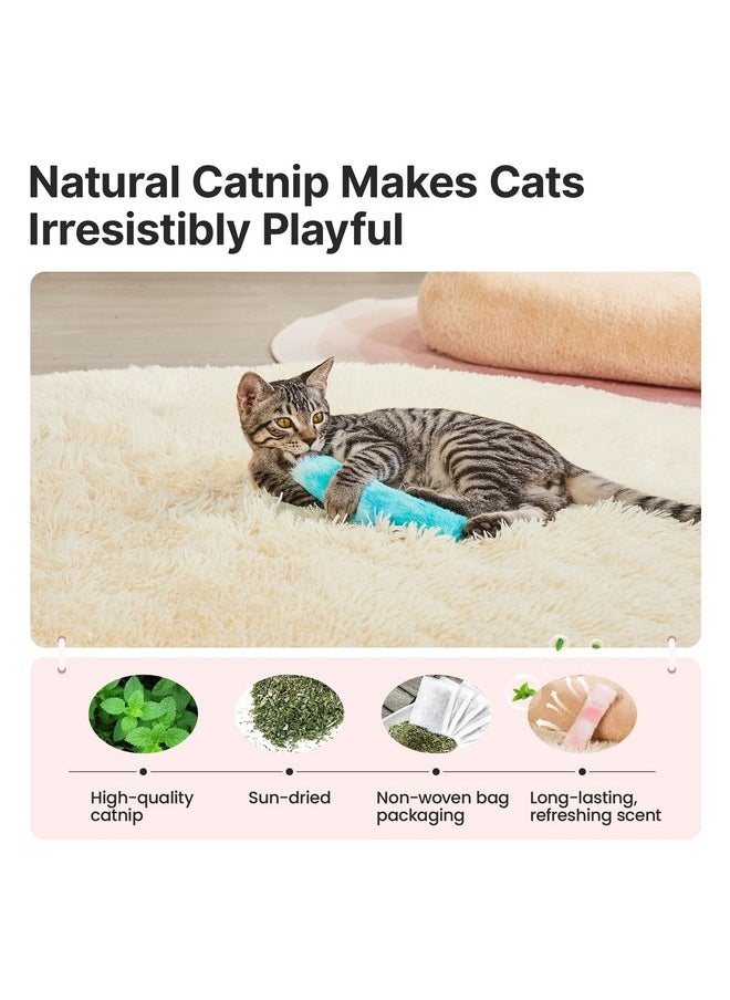 Potaroma Potaroma Cat Toys Cat Pillows, Set of 3 Soft and Durable Cat Crinkle Sound Catnip Toys, Interactive Cat Kicker Toys for Indoor Cats, Promotes Kitten Exercise  - Image 3
