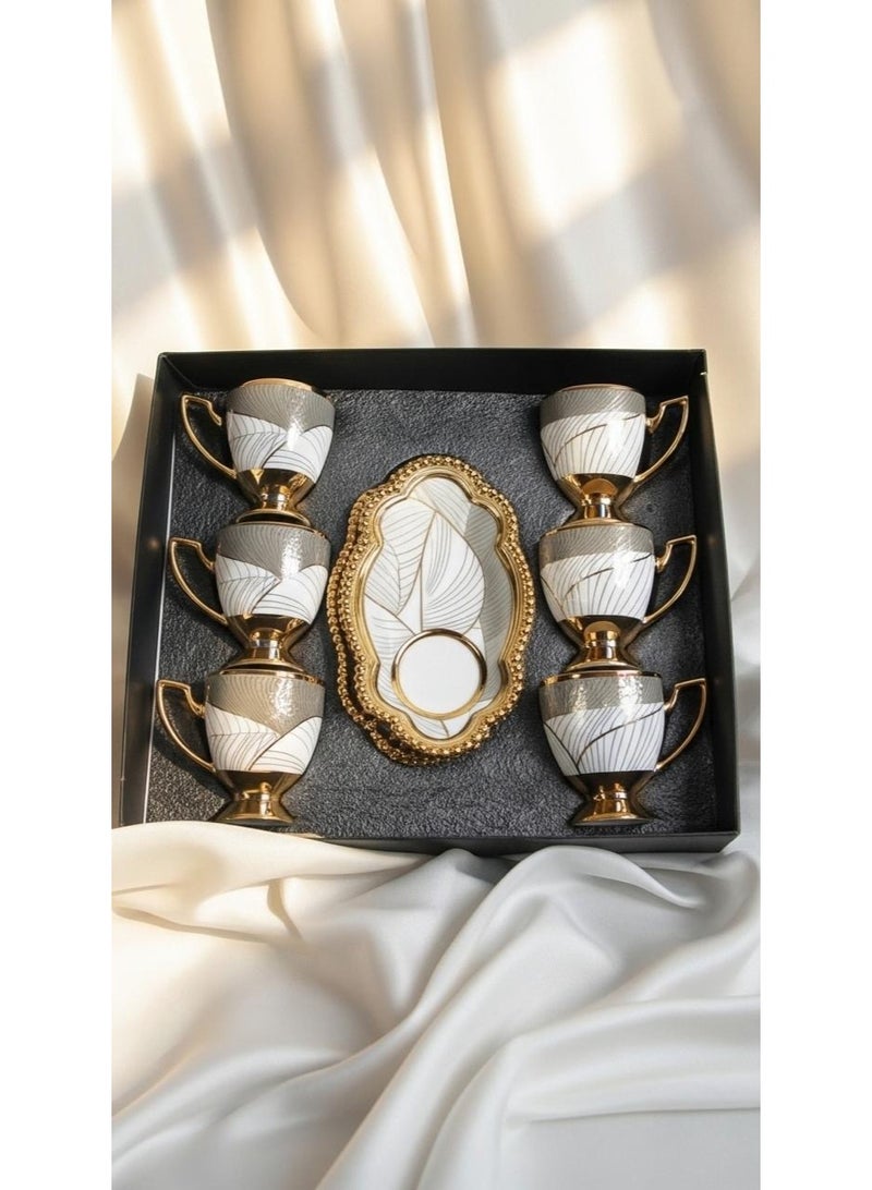 MARS Q Turkish coffee cup set with saucers - Image 1