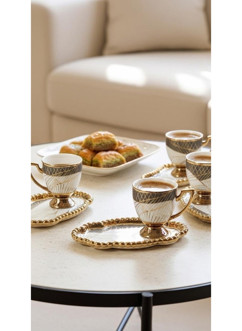 MARS Q Turkish coffee cup set with saucers - Image 3