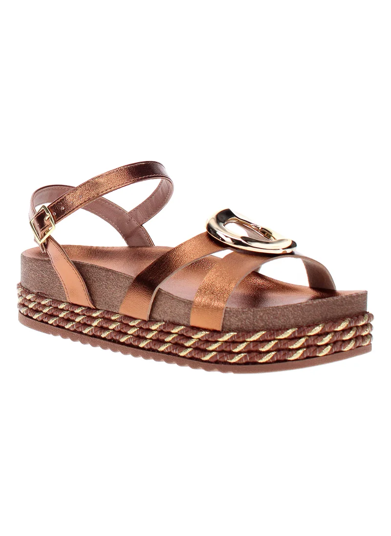 Beira Rio Beira Rio Women’s Flat Sandals with Back Strap – Secure Fit and Lightweight Daily Wear