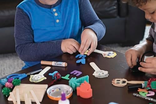 Chenille Kraft Wiggle Eyes including Painted Lids - Pack of 1000 - Assorted Colors and Sizes - Image 2