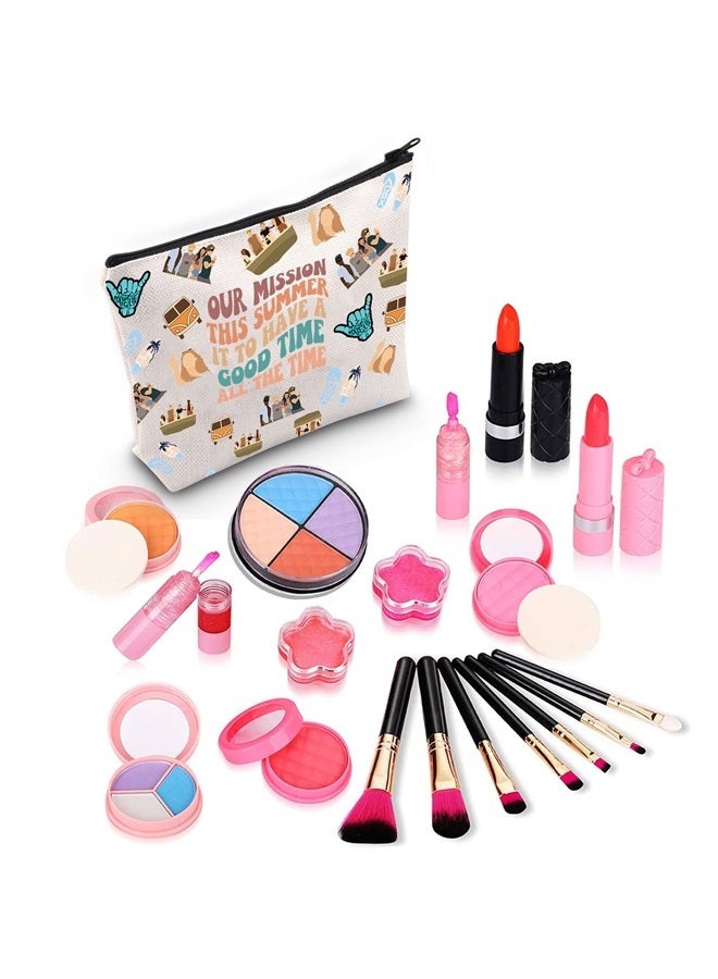 ZJXHPO OBX Pogue Life Outer Banks Survival Kit North Carolina Beach Makeup Bag With Zipper Pogue Adventure Gift (good time) - Image 4