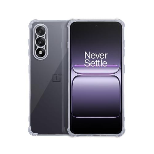 7-Seven 7SEVEN® Back Cover for OnePlus Nord 5 5G Transparent Mobile Back Case Shock Proof Design Camera Edges Protection Crystal Clear 1+ Phone Case Silicon Soft TPU and Flexible Bumper Phone Cover - Image 1