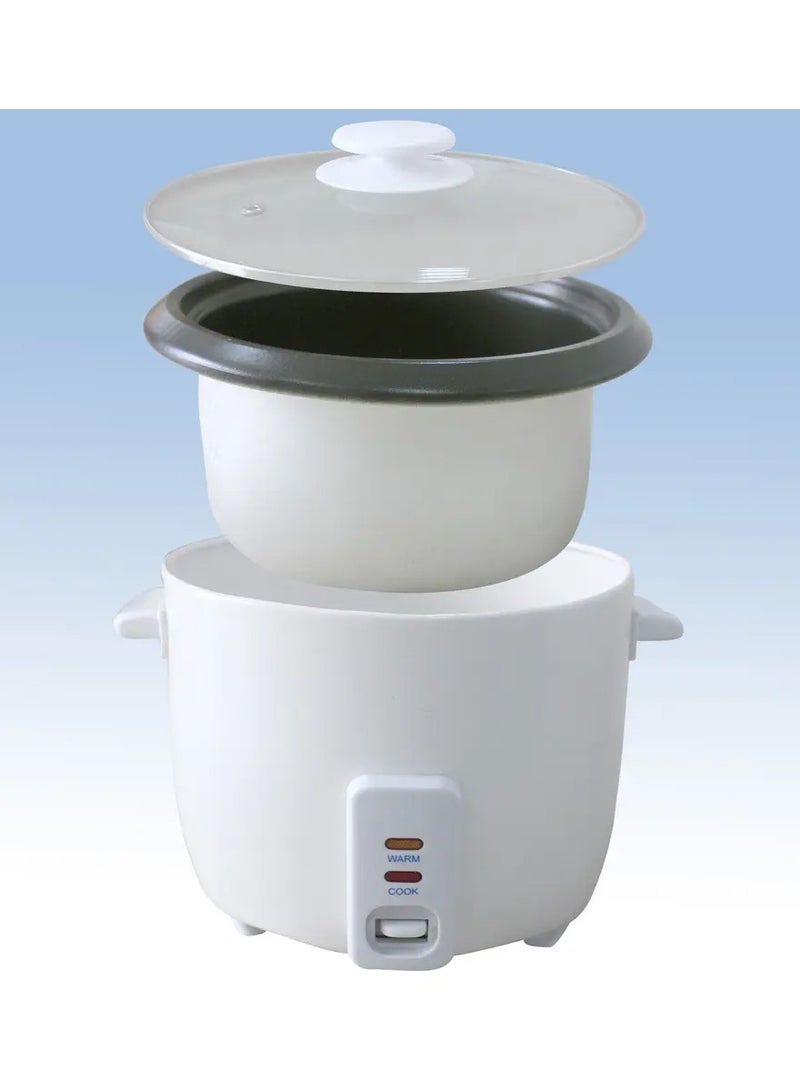 طباخ أرز أوتوماتيكي 3 في 1، وعاء داخلي غير لاصق، جهاز بخار من الفولاذ المقاوم للصدأ، إيقاف تشغيل تلقائي مع حماية من الحرارة الزائدة