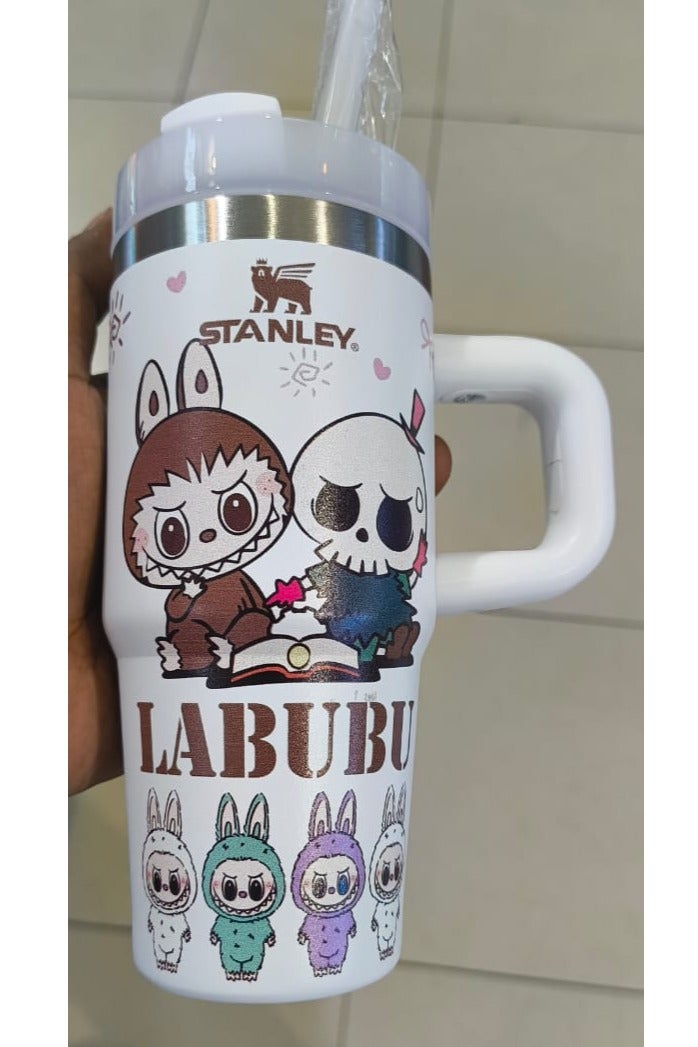 ستانلي كوب معزول H2.0 من Labubu إصدار محدود سعة 14 أونصة - Image 1