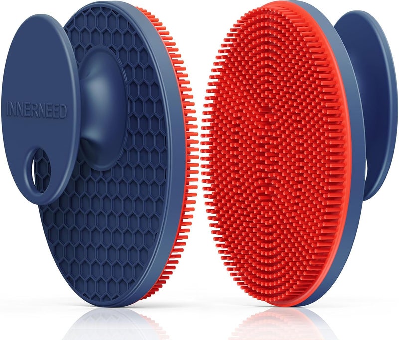 Innerneed Magnetic Silicone Facial Cleansing Brush – Deep Pore Cleanser with Magnetic Therapy for Skin Circulation & Radiance – Soft, Hygienic, Durable – Gentle Face Scrubber for All Skin Types - Image 1