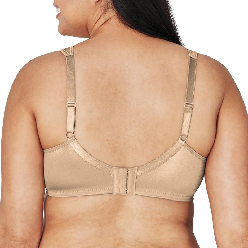 PLAYTEX Womens 18-hour Ultimate Lift Wireless Full-coverage Bra, Single Or 2-pack Bra, Nude, 42G US - Image 3