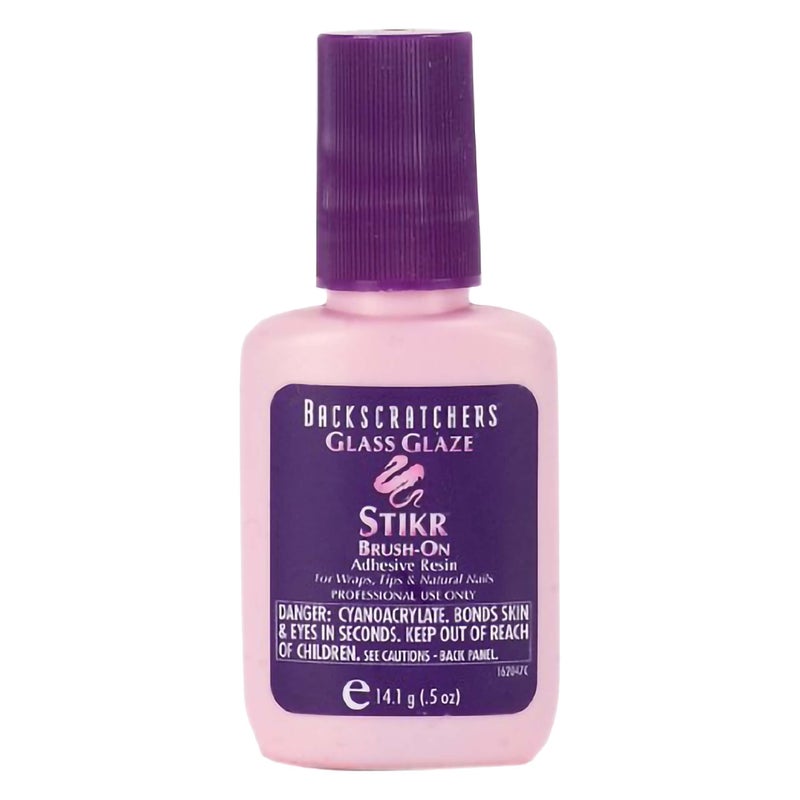 Backscratchers Extreme Glass Glaze Stikr Brush-On, 0.28 Fluid Ounce - Image 1