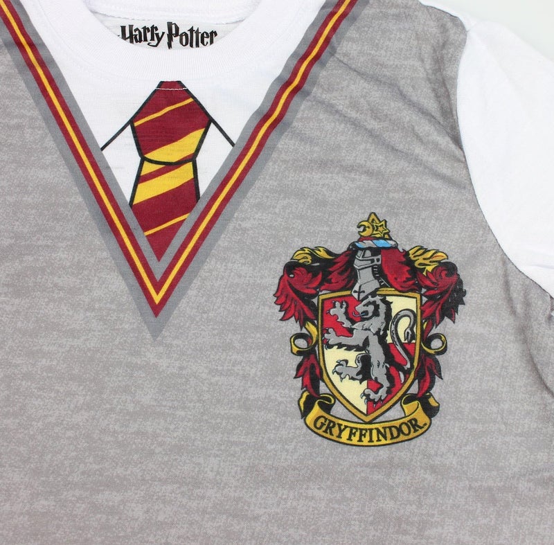 Harry Potter Girls Hermoine Hogwarts Gryffindor Uniform Pajama Nightgown - Image 5