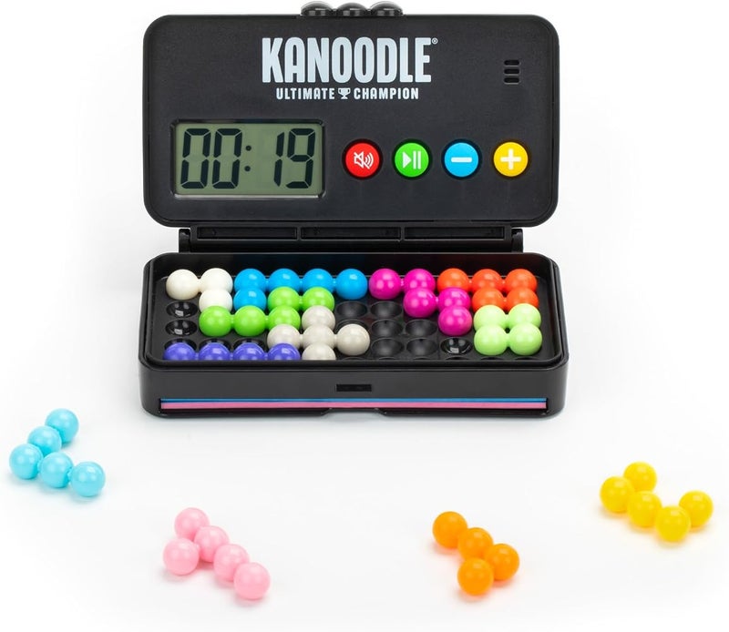 إديوكيشنال إنسايتس لعبة تحديات كانوودل (Kanoodle) البالغة من الصعوبة 3D، تحتوي على 500 تحدي جديد، تحفز مهارات التفكير المنطقي، وتناسب الأطفال والبالغين من سن 7 سنوات فما فوق - Image 2